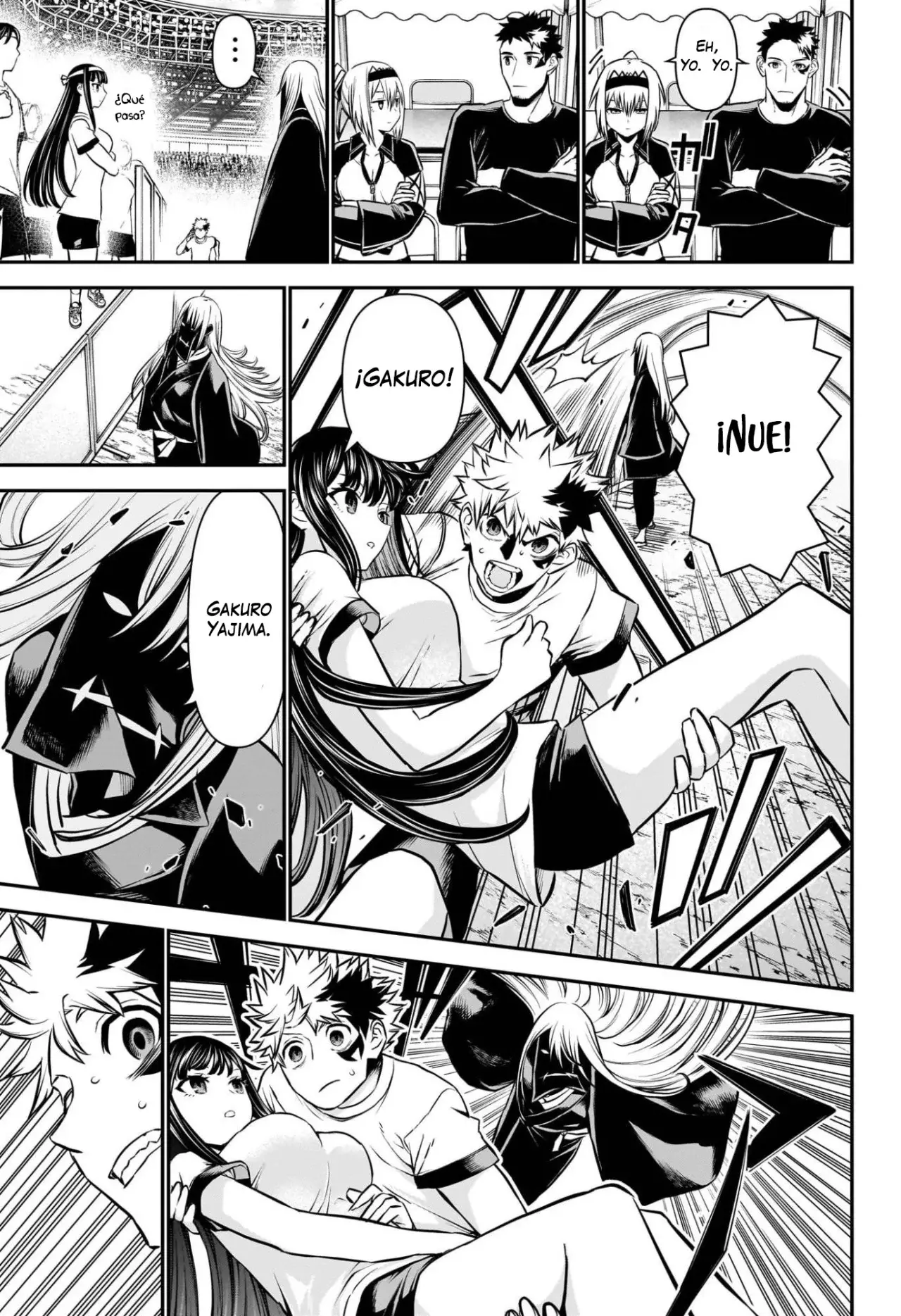 Nue's Exorcist Capitulo 123: Soranaki vs la preparatoria página 16