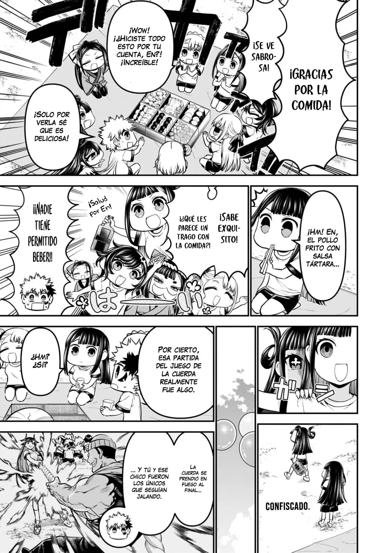 Nue's Exorcist Capitulo 123: Soranaki vs la preparatoria página 4