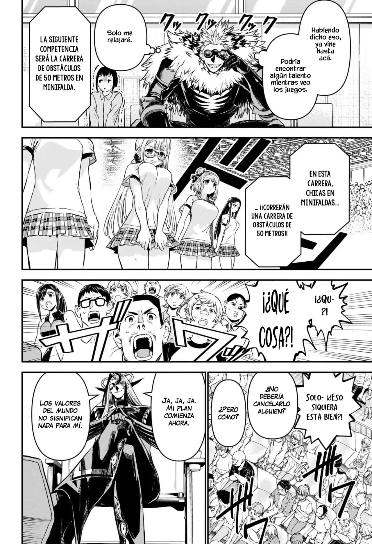 Nue's Exorcist Capitulo 124: Poder identificado página 5
