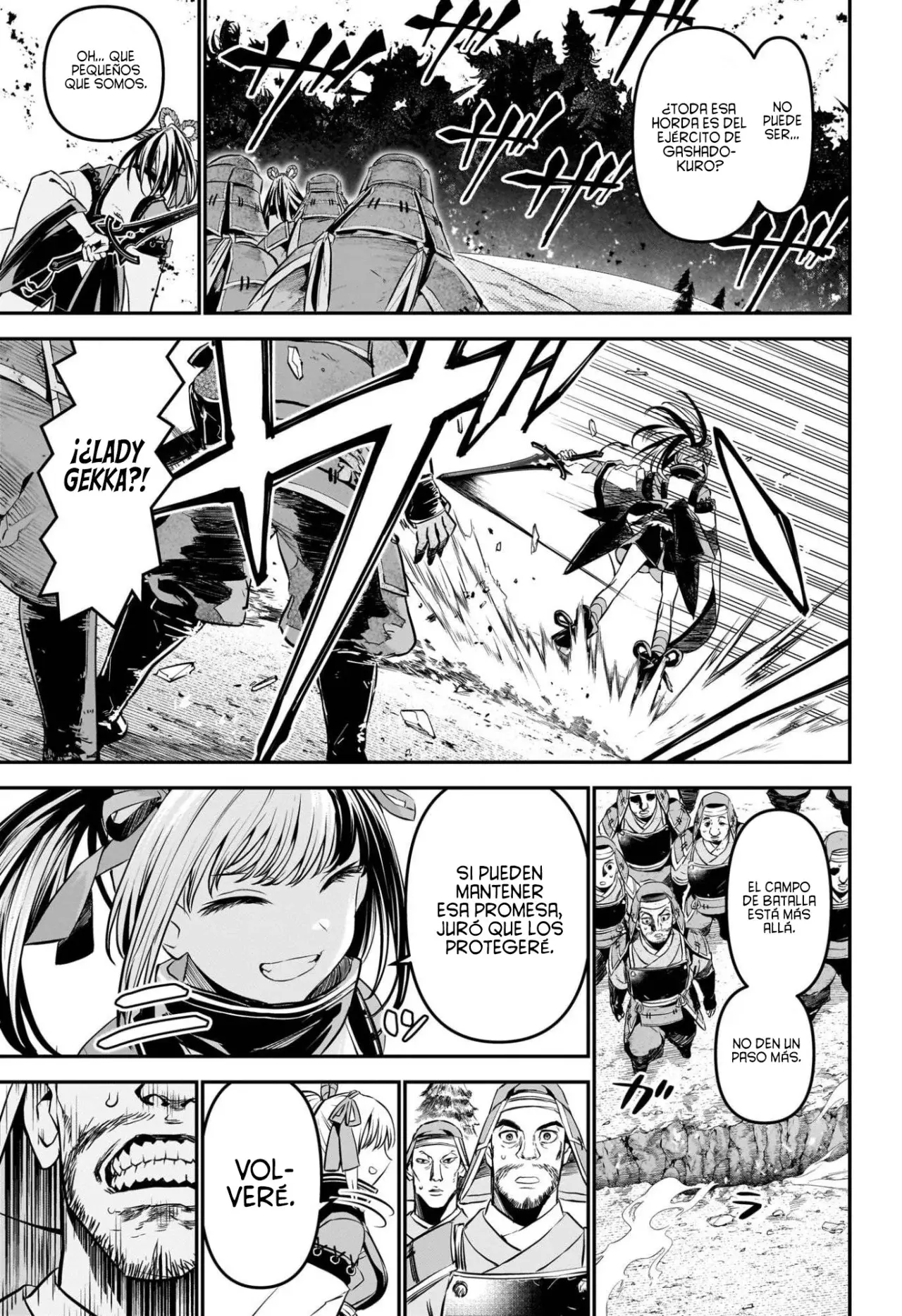 Nue's Exorcist Capitulo 127: El Corazón de Soranaki. página 11