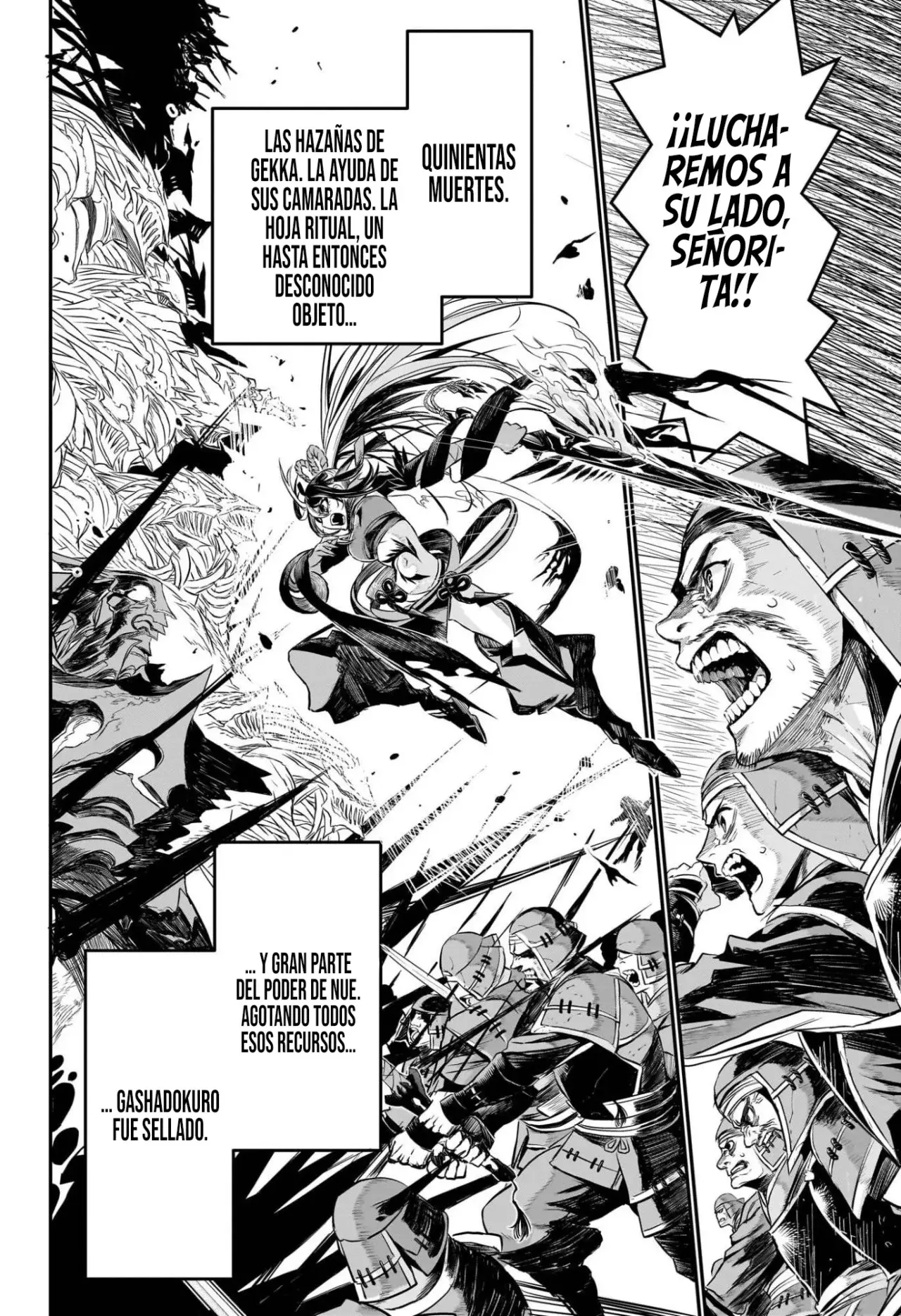 Nue's Exorcist Capitulo 127: El Corazón de Soranaki. página 12