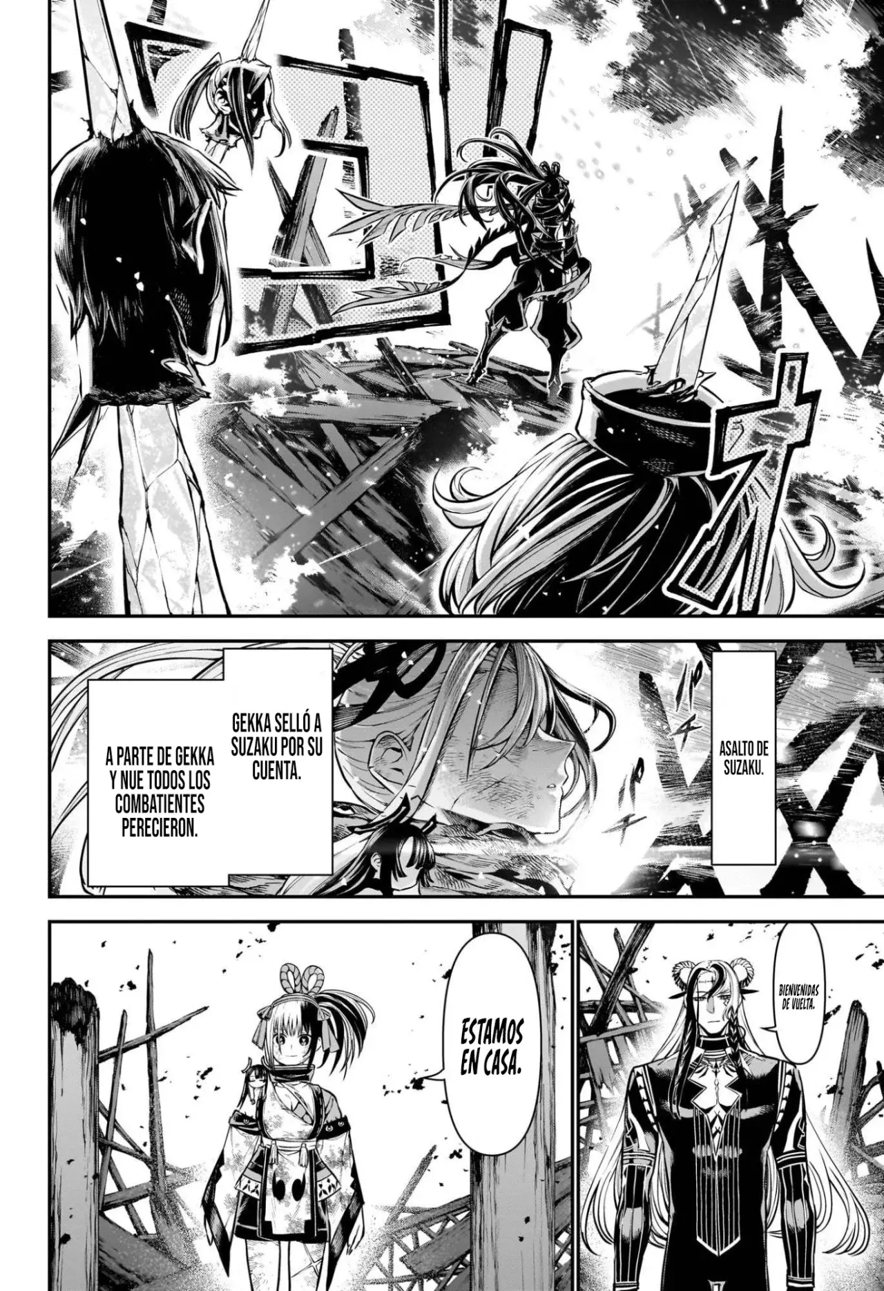 Nue's Exorcist Capitulo 127: El Corazón de Soranaki. página 16