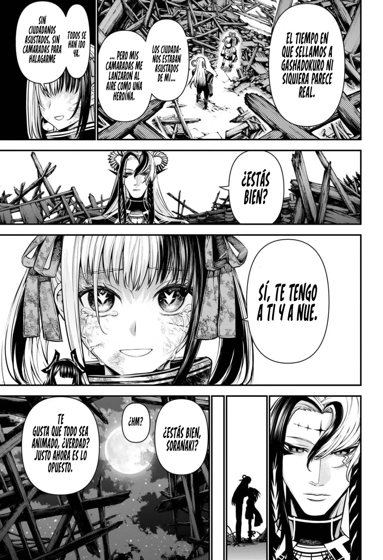 Nue's Exorcist Capitulo 127: El Corazón de Soranaki. página 17