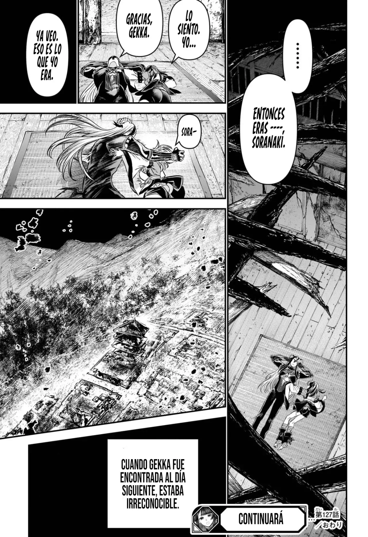 Nue's Exorcist Capitulo 127: El Corazón de Soranaki. página 21
