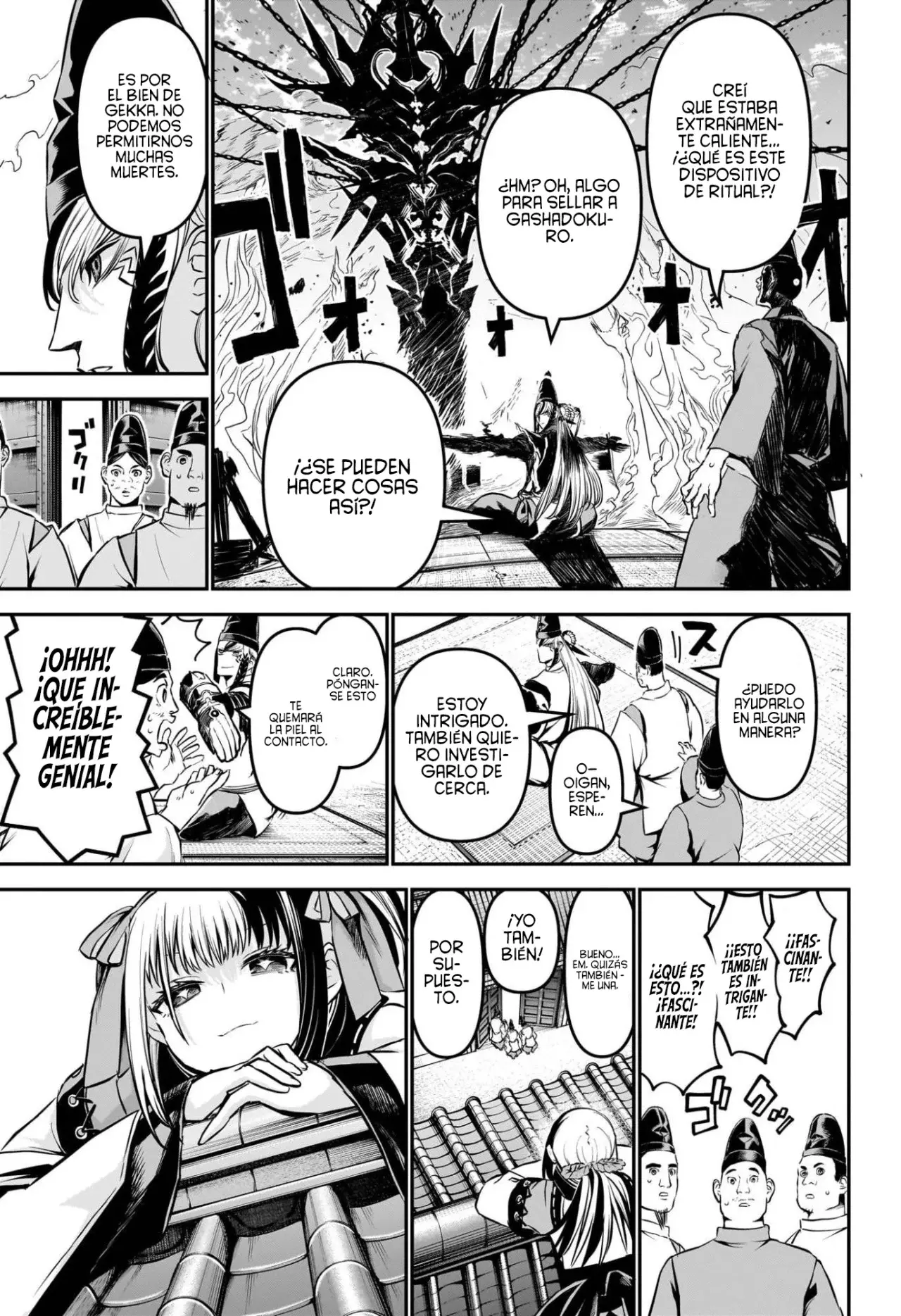 Nue's Exorcist Capitulo 127: El Corazón de Soranaki. página 9