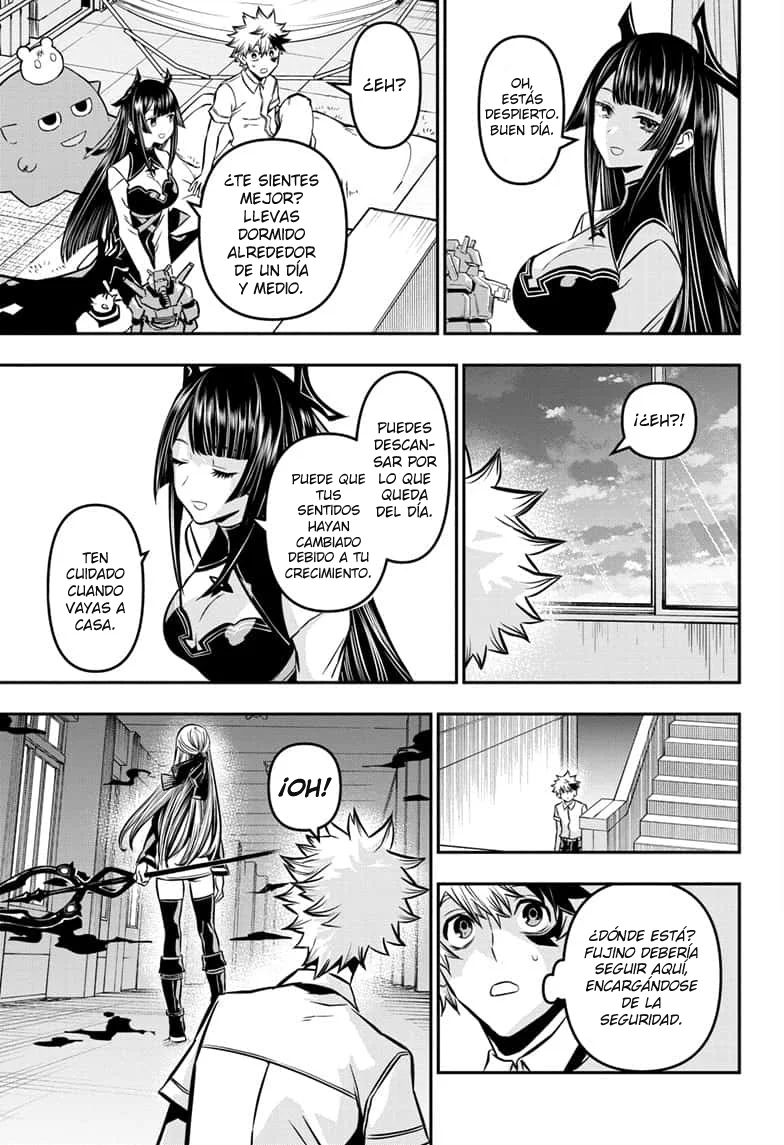 Nue's Exorcist Capitulo 13: El despertar del arma hollow página 9