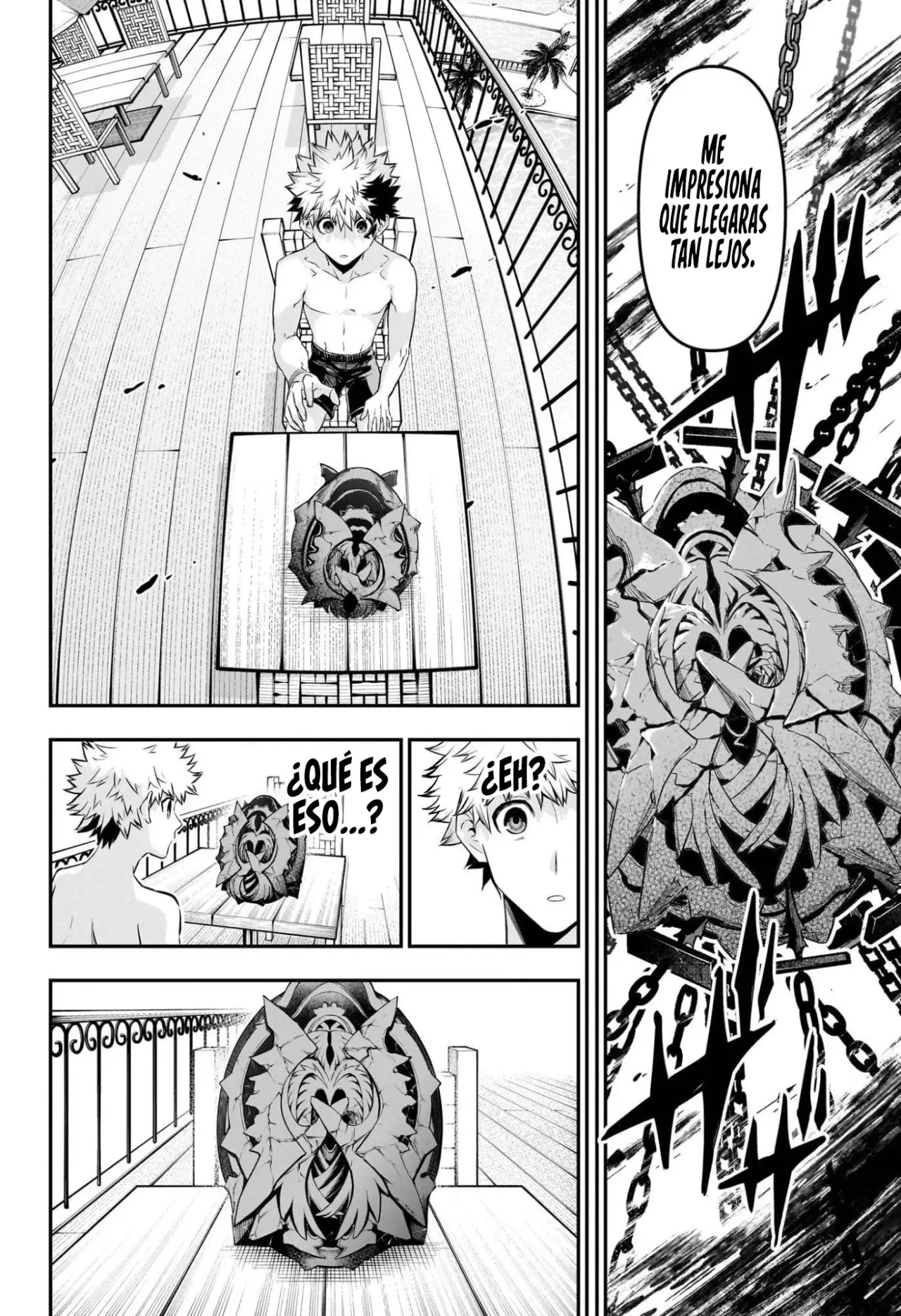 Nue's Exorcist Capitulo 130: En el Corazón. página 16