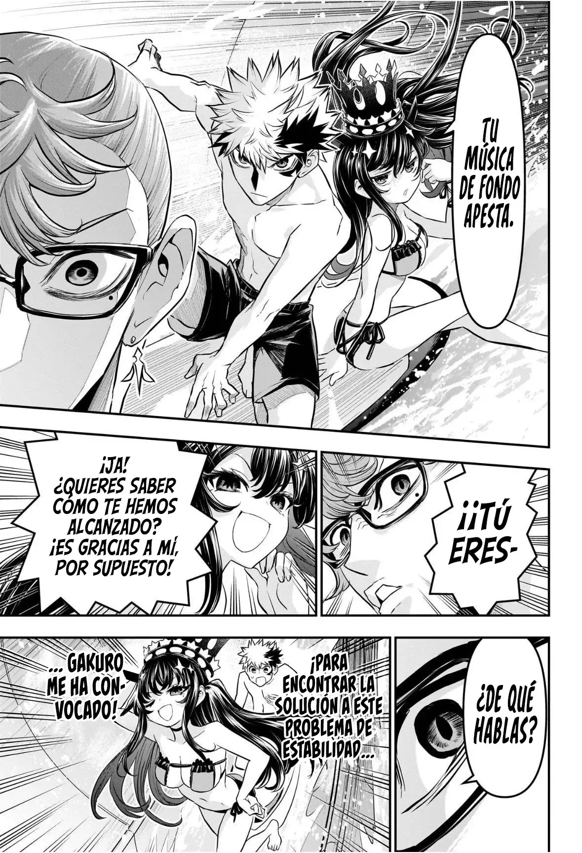 Nue's Exorcist Capitulo 131: Toboganes. página 16