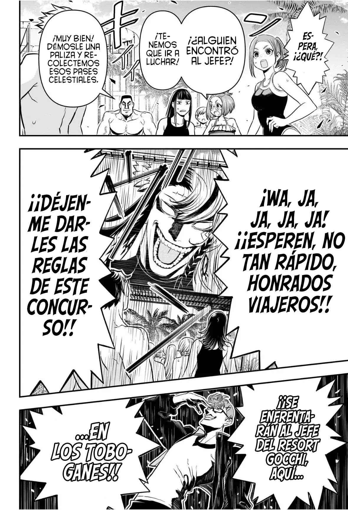 Nue's Exorcist Capitulo 131: Toboganes. página 4