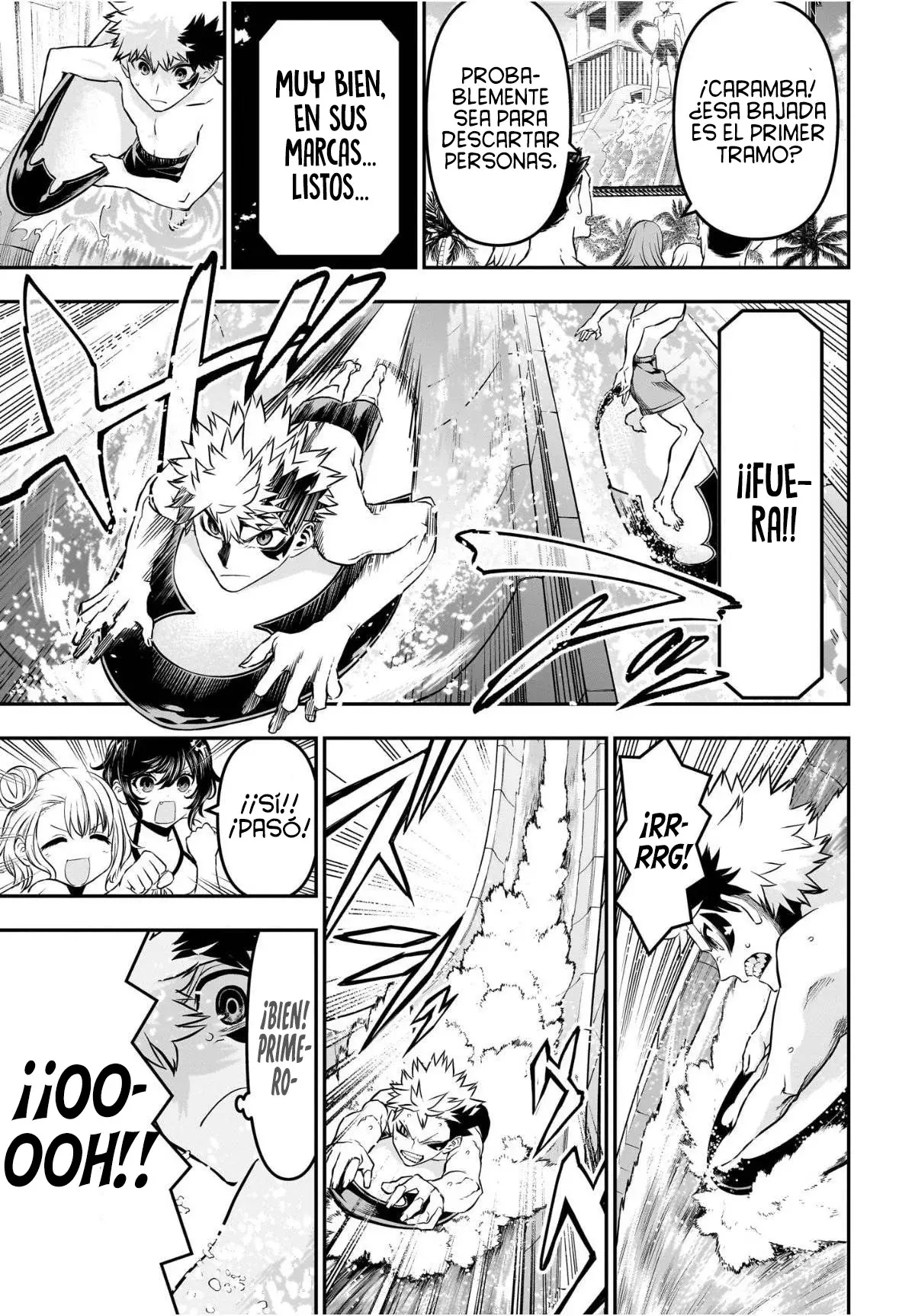 Nue's Exorcist Capitulo 131: Toboganes. página 7