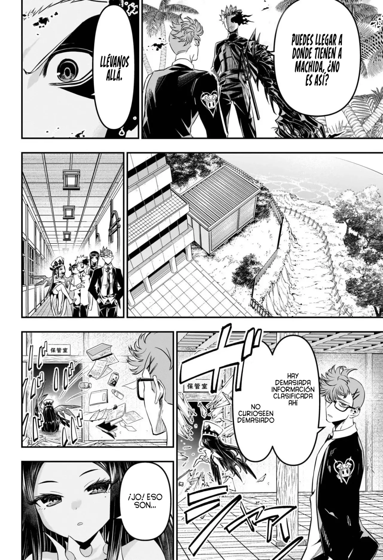 Nue's Exorcist Capitulo 132: Cabello página 12