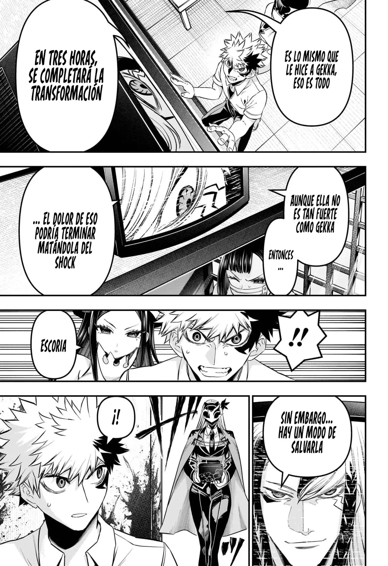 Nue's Exorcist Capitulo 132: Cabello página 17