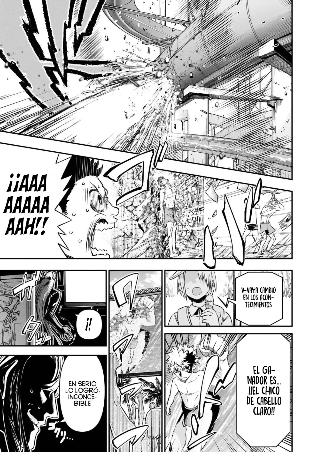 Nue's Exorcist Capitulo 132: Cabello página 7