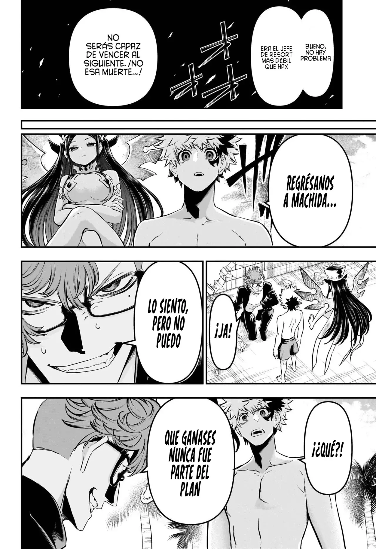 Nue's Exorcist Capitulo 132: Cabello página 8