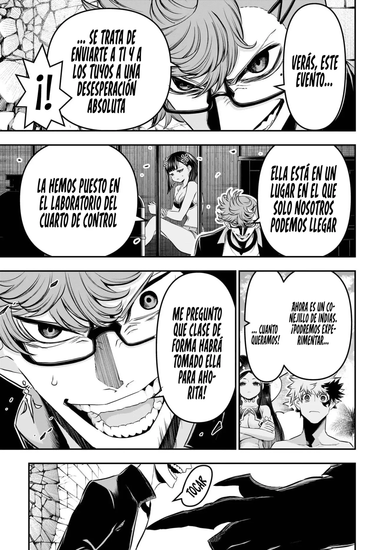 Nue's Exorcist Capitulo 132: Cabello página 9