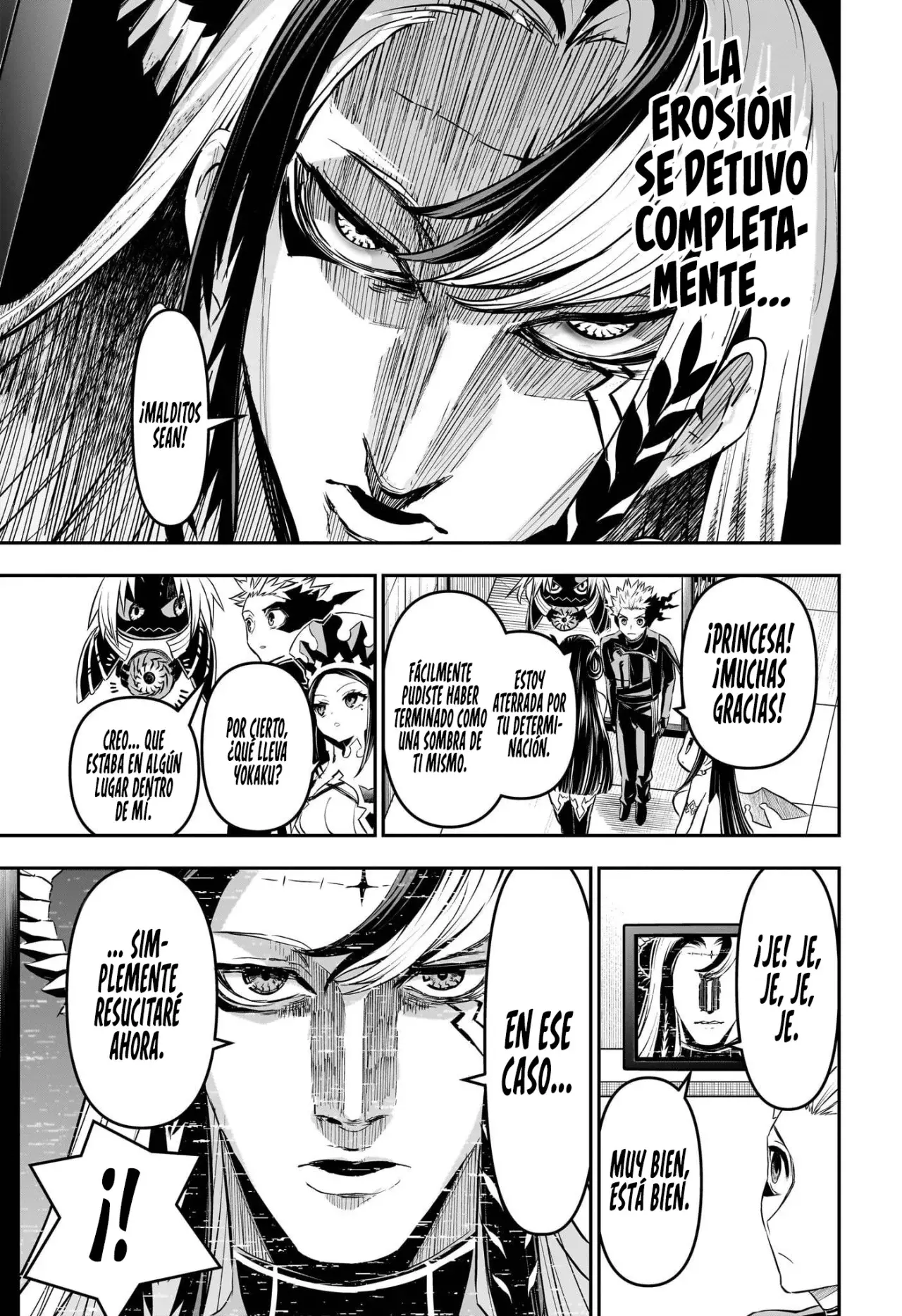 Nue's Exorcist Capitulo 133: Confianza. página 13