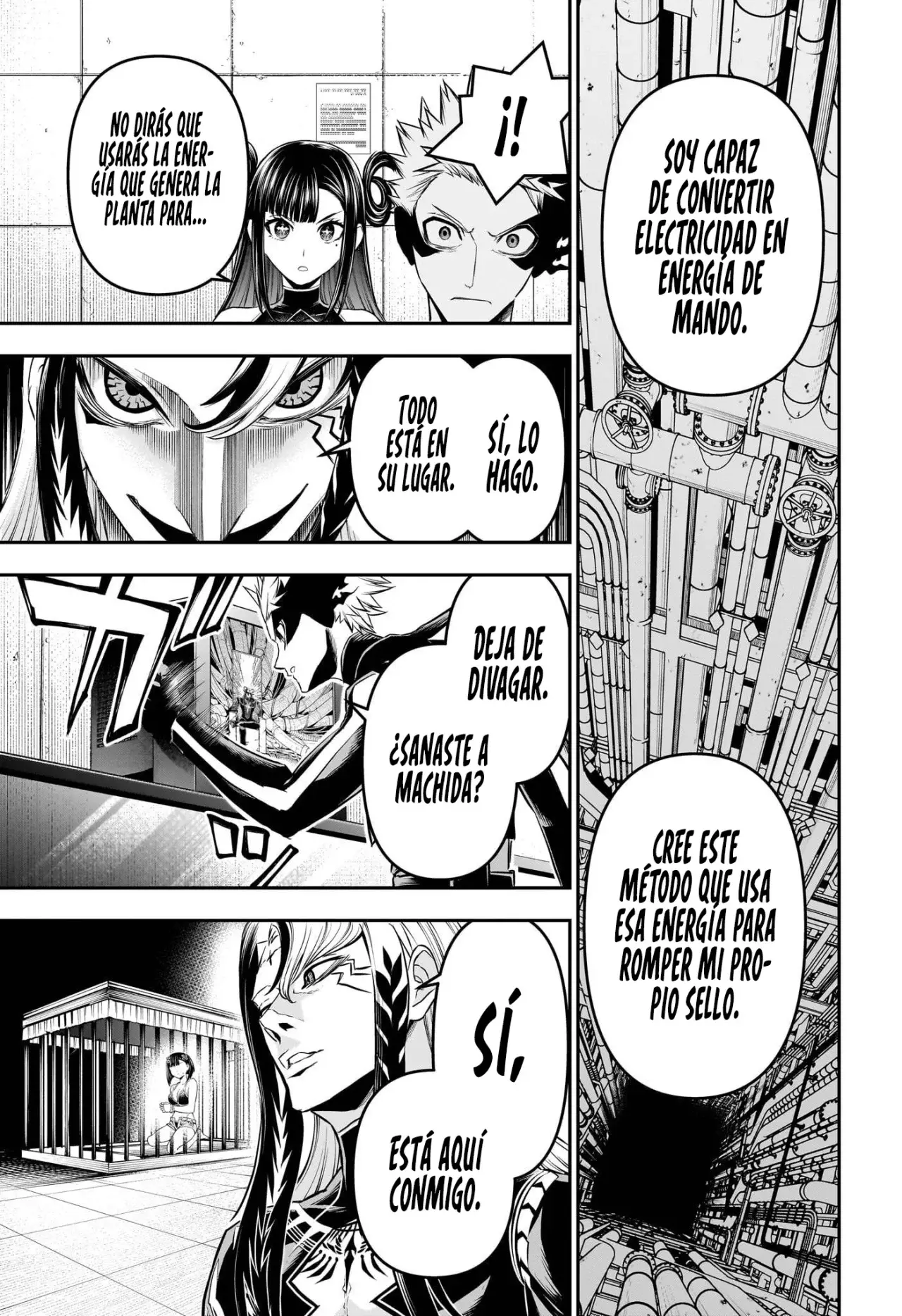 Nue's Exorcist Capitulo 133: Confianza. página 15