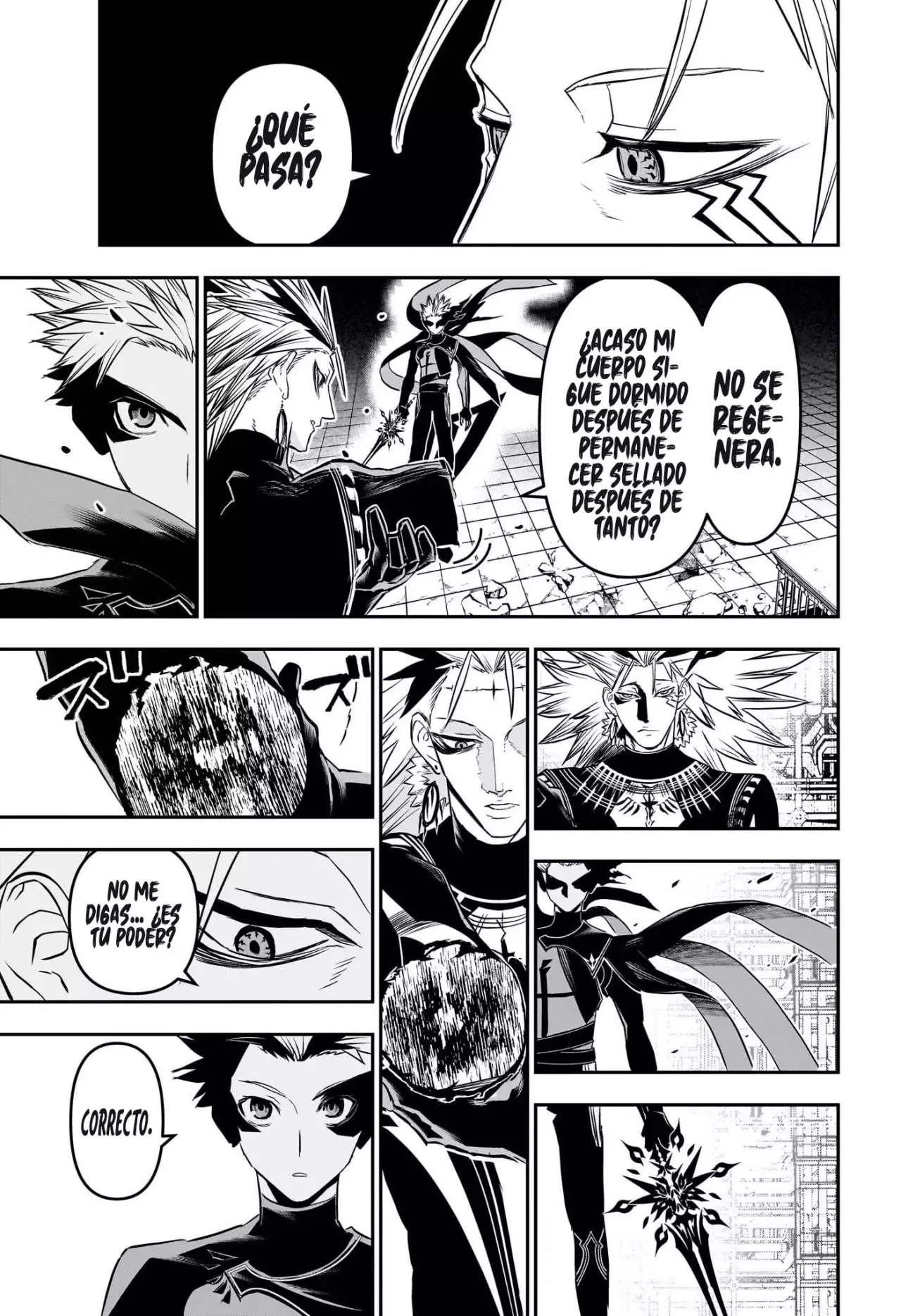 Nue's Exorcist Capitulo 134: Resurrección. página 14