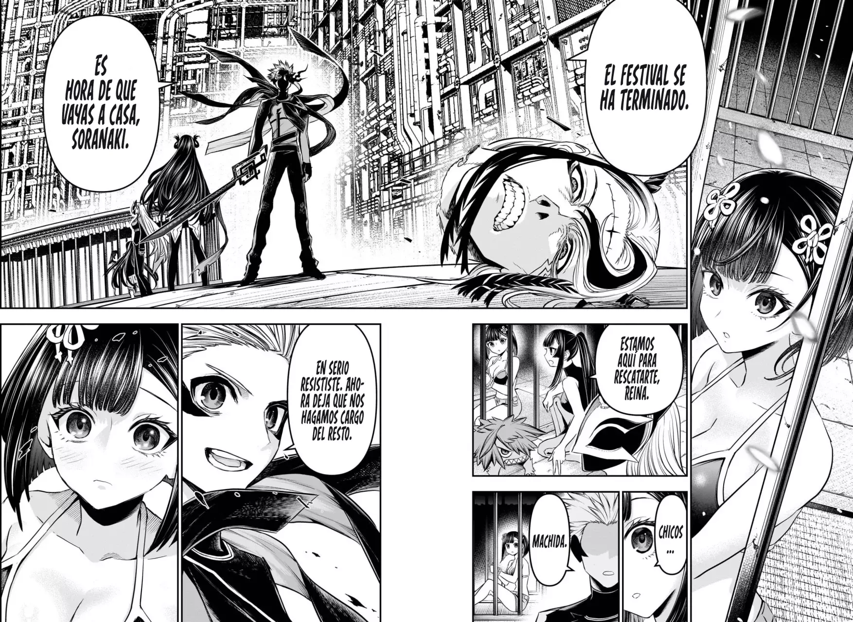Nue's Exorcist Capitulo 134: Resurrección. página 4