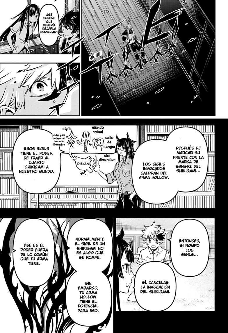 Nue's Exorcist Capitulo 14: El duelo comienza página 16