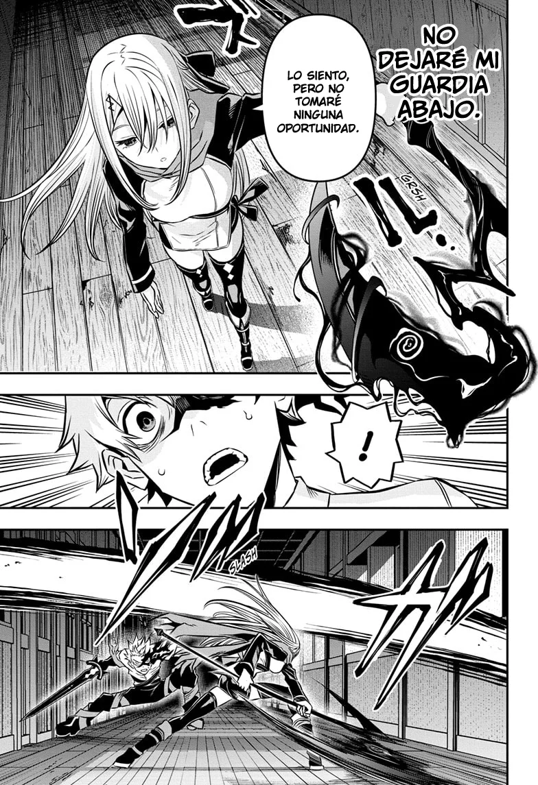 Nue's Exorcist Capitulo 14: El duelo comienza página 8