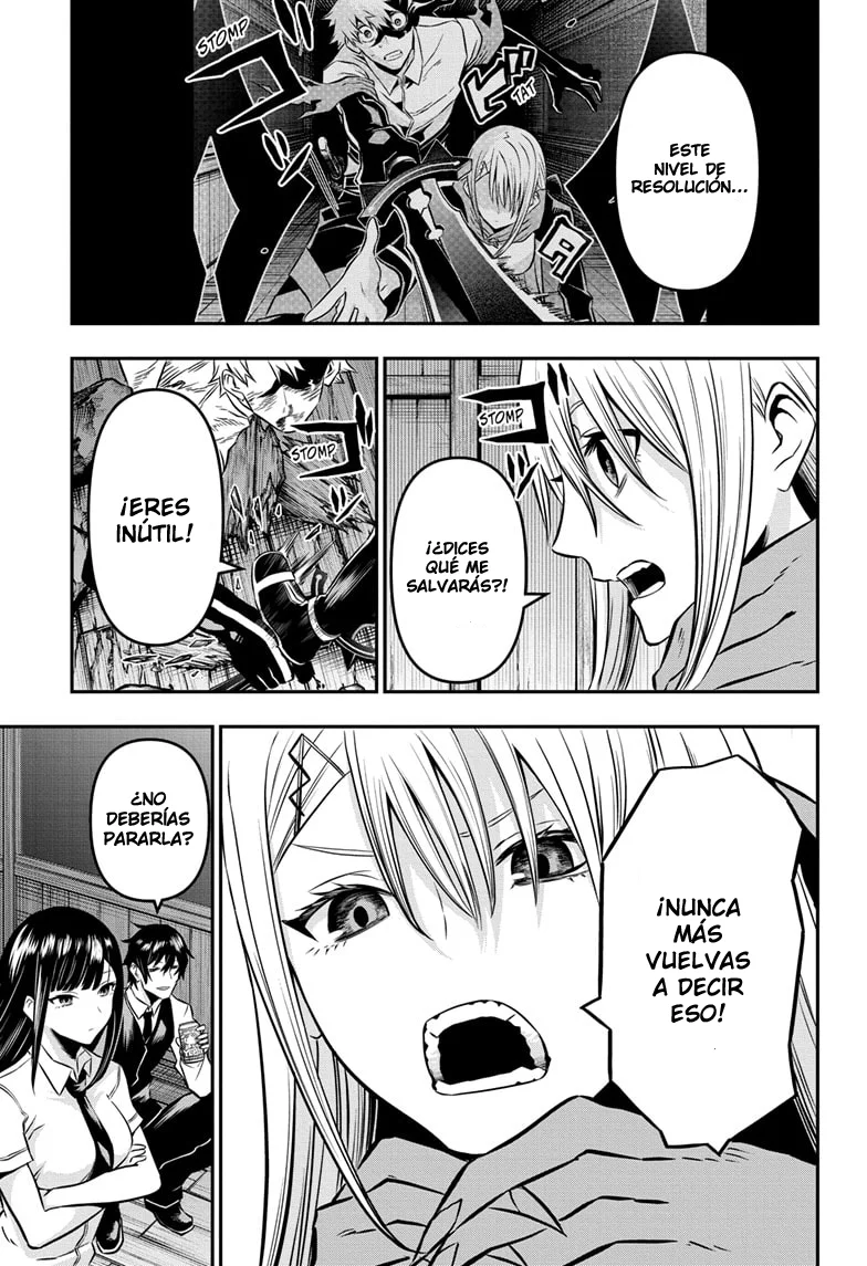 Nue's Exorcist Capitulo 15: La ira de Shiroha página 11