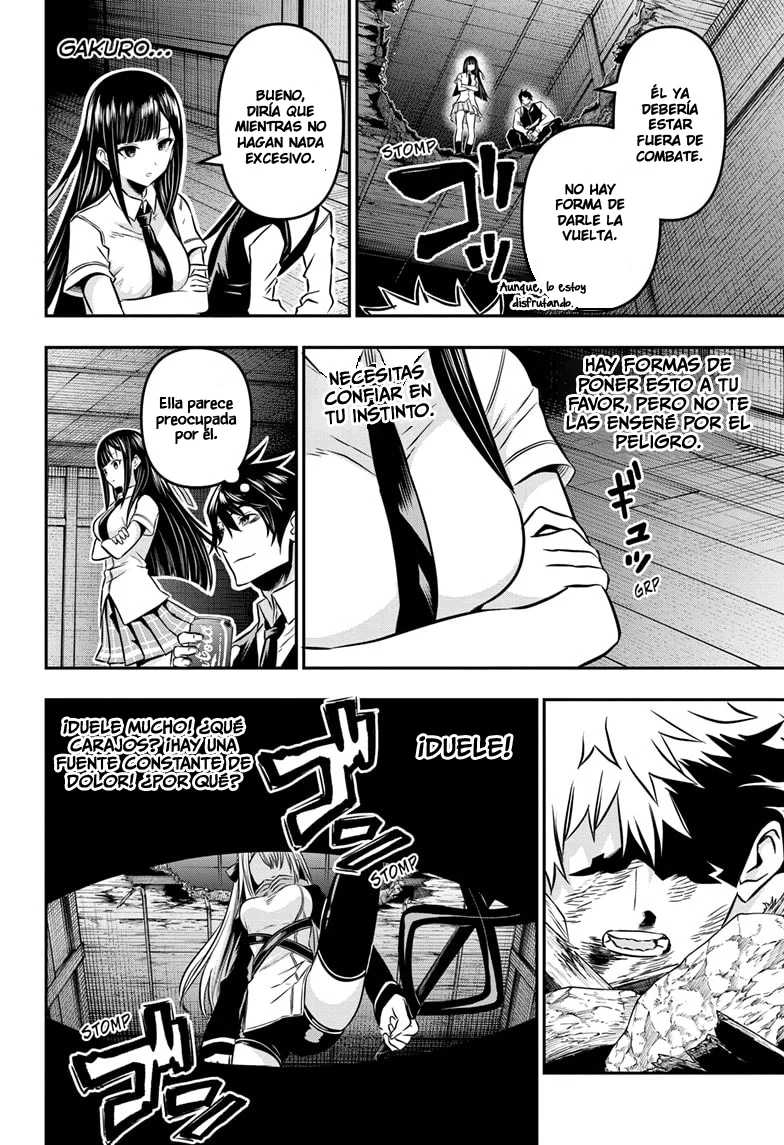 Nue's Exorcist Capitulo 15: La ira de Shiroha página 12