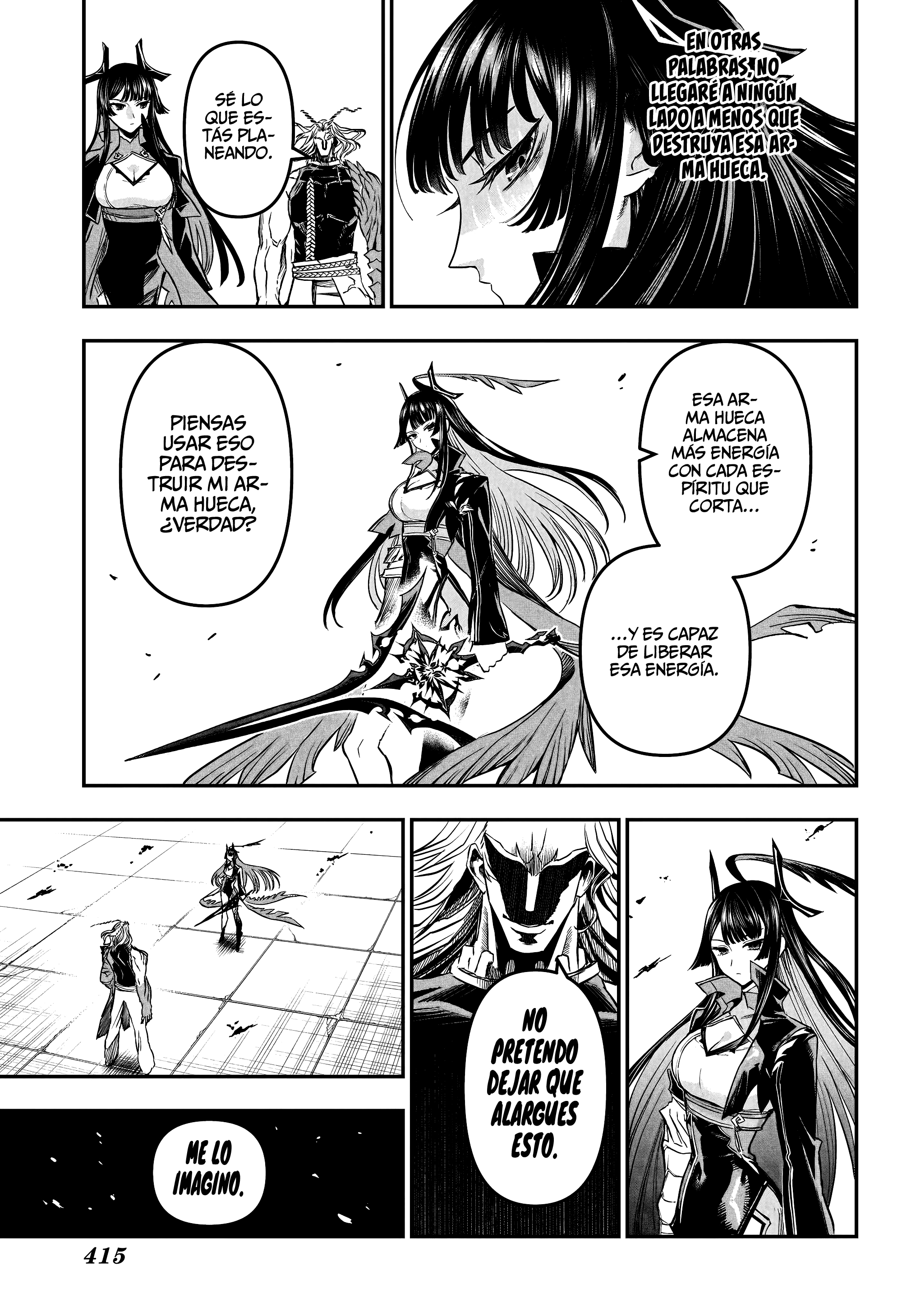 Nue's Exorcist Capitulo 151 página 8