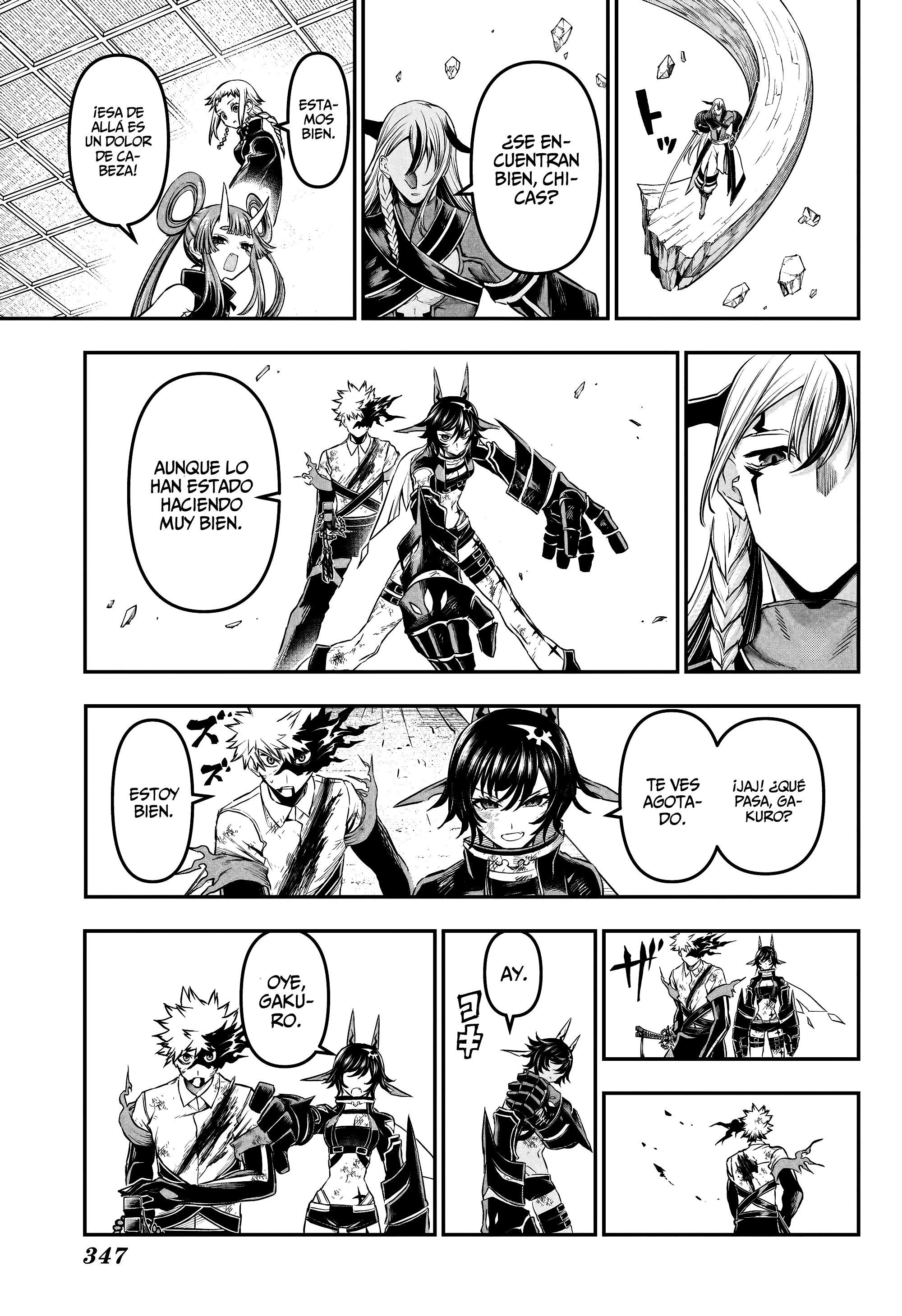 Nue's Exorcist Capitulo 155 página 22