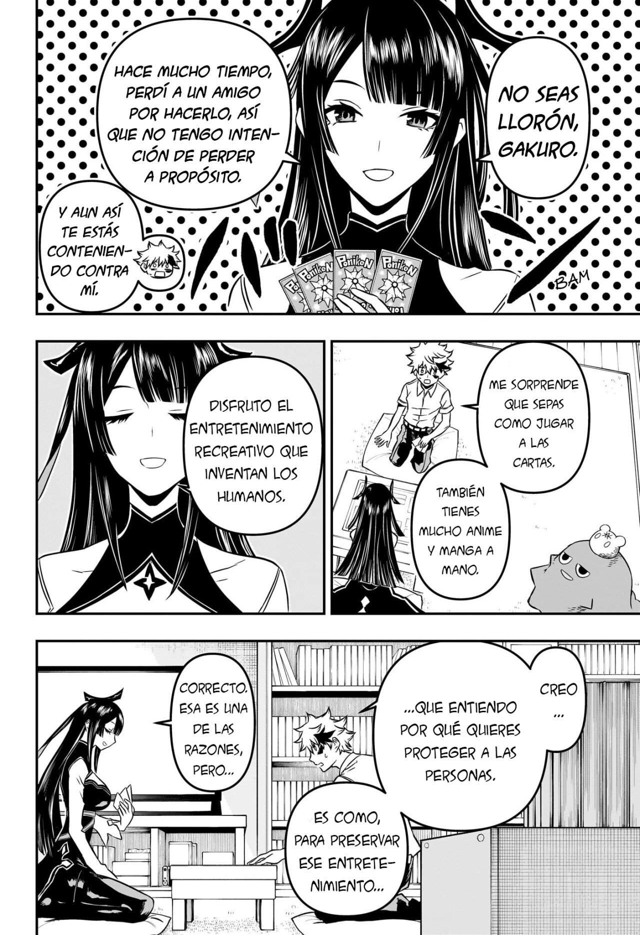 Nue's Exorcist Capitulo 2: La hermana mayor de Gakuro página 10