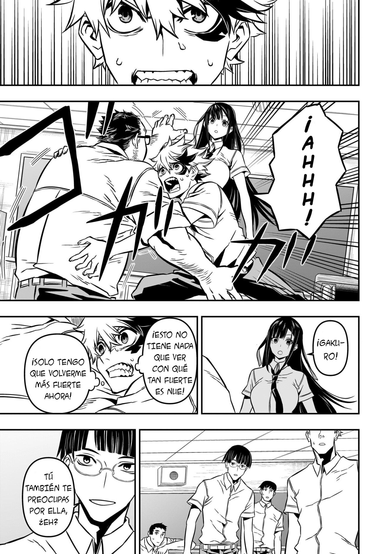 Nue's Exorcist Capitulo 2: La hermana mayor de Gakuro página 19