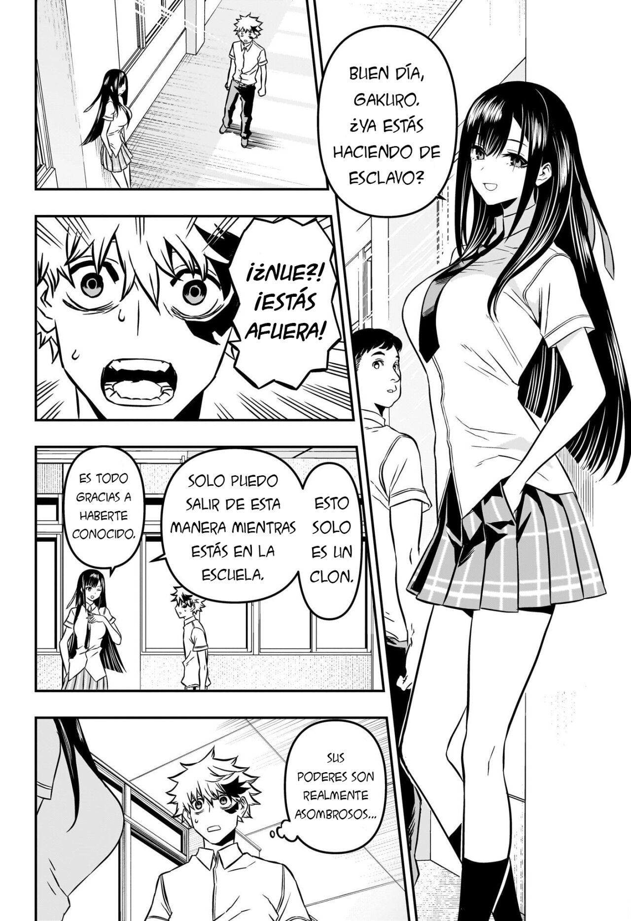 Nue's Exorcist Capitulo 2: La hermana mayor de Gakuro página 6