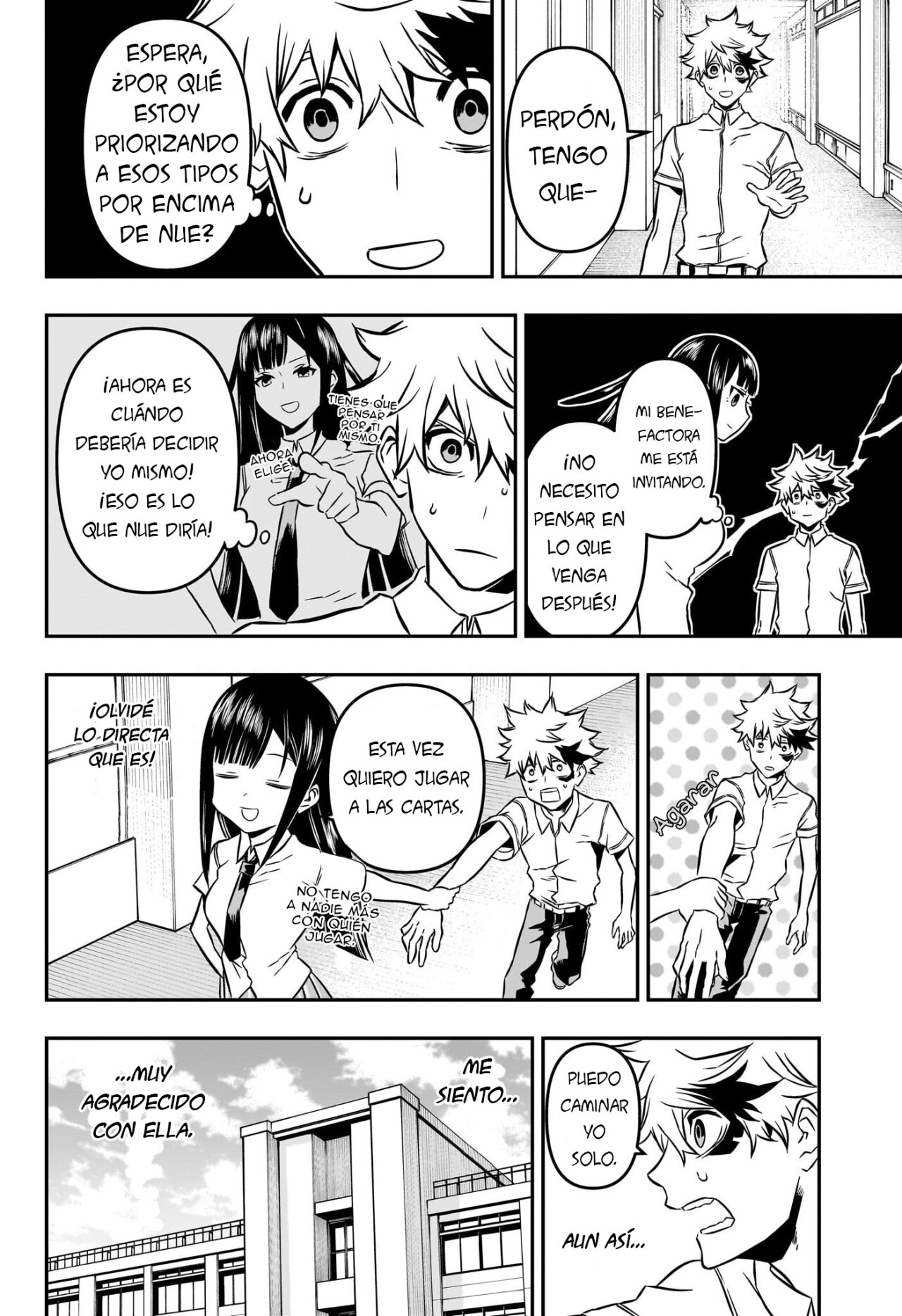 Nue's Exorcist Capitulo 2: La hermana mayor de Gakuro página 8