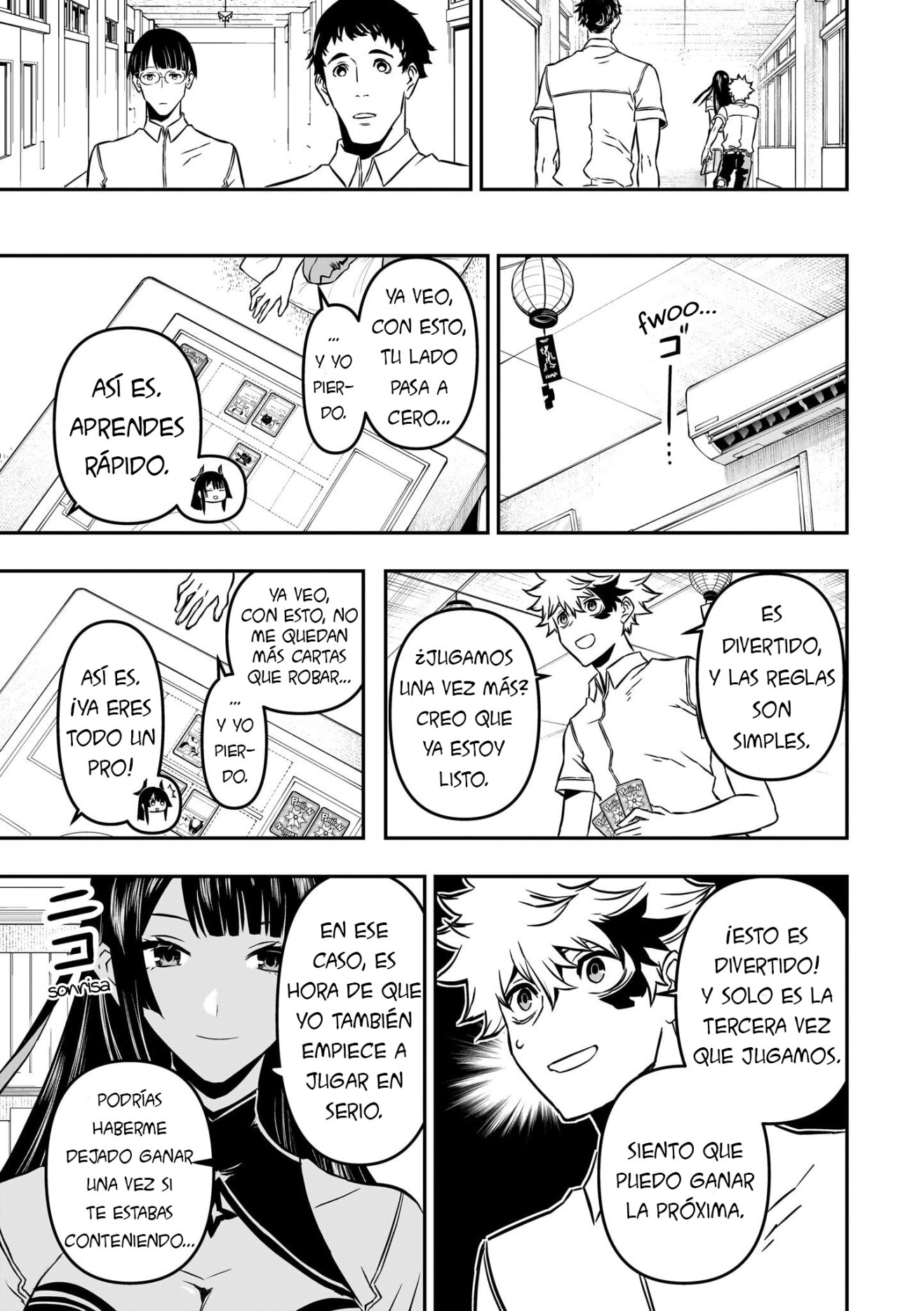 Nue's Exorcist Capitulo 2: La hermana mayor de Gakuro página 9