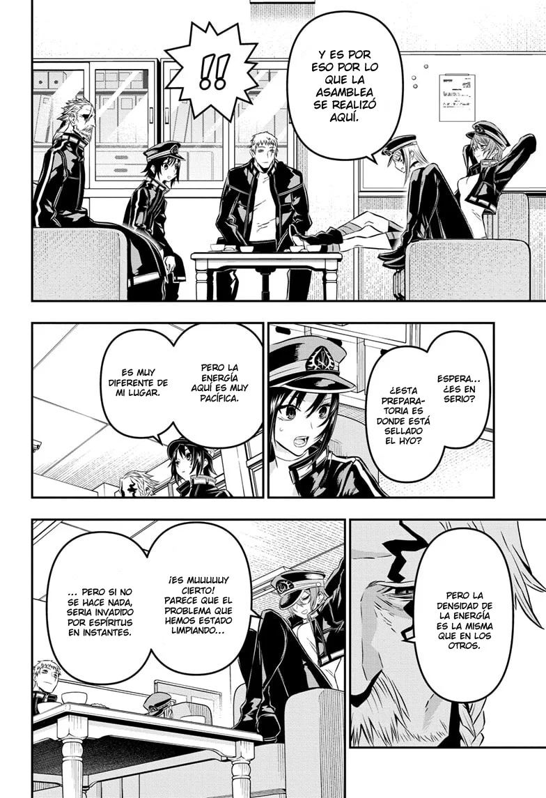 Nue's Exorcist Capitulo 22: Los capitanes del escuadrón de eliminación página 10