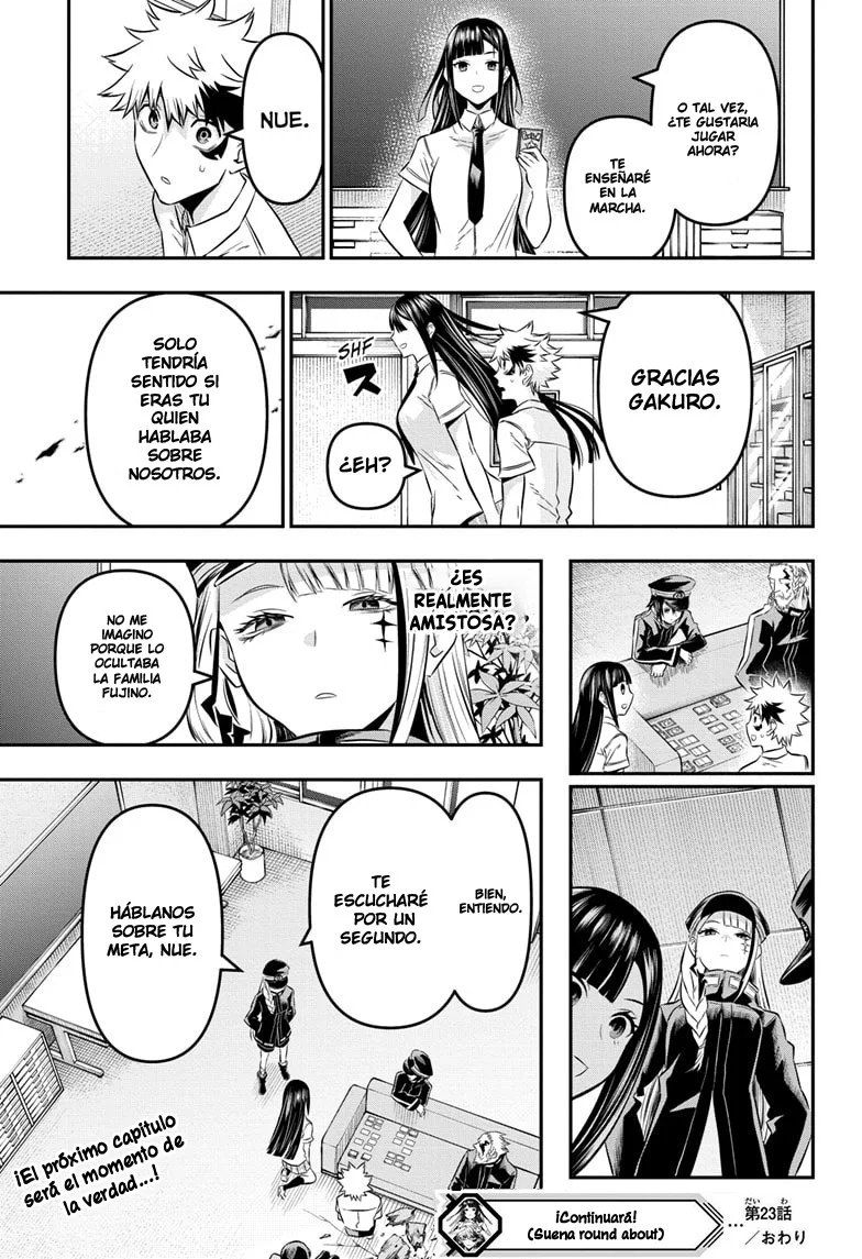Nue's Exorcist Capitulo 23: El candidato de Nue página 22