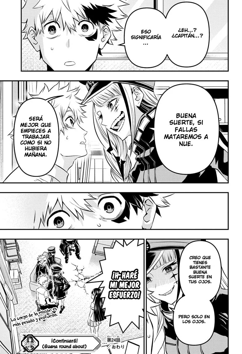 Nue's Exorcist Capitulo 24: El deber de un capitán página 19