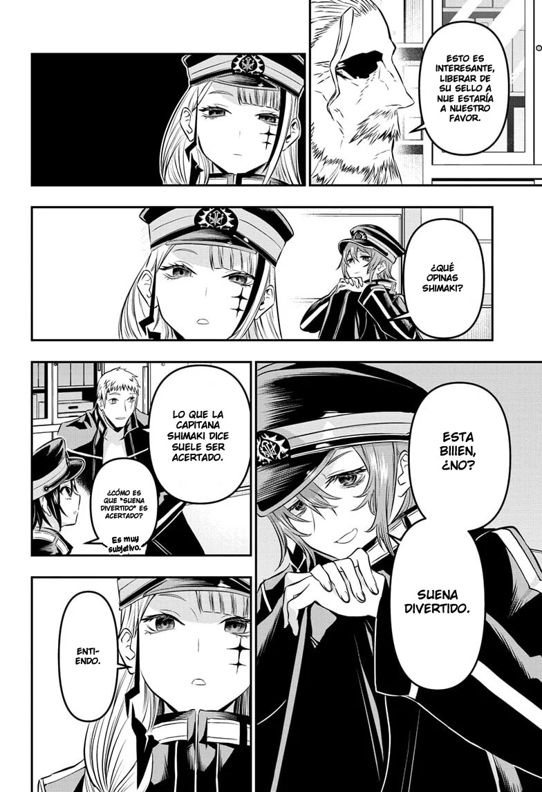 Nue's Exorcist Capitulo 24: El deber de un capitán página 9