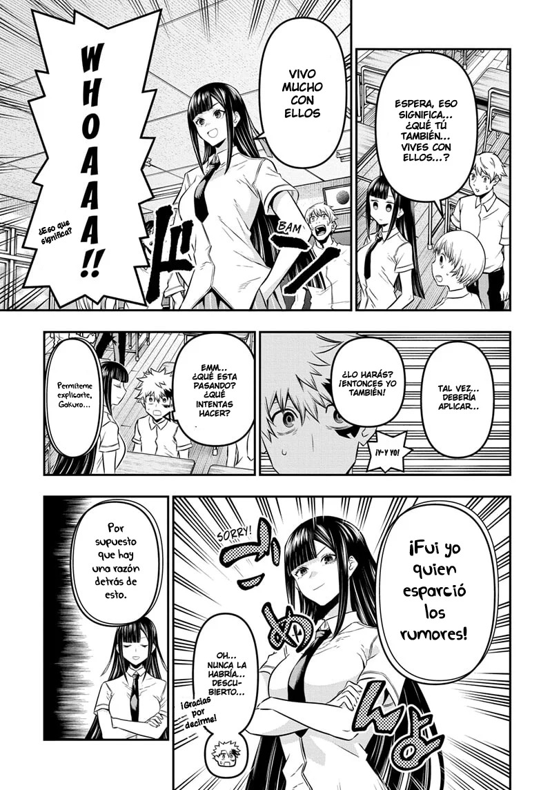 Nue's Exorcist Capitulo 26: El secreto de los tres página 8