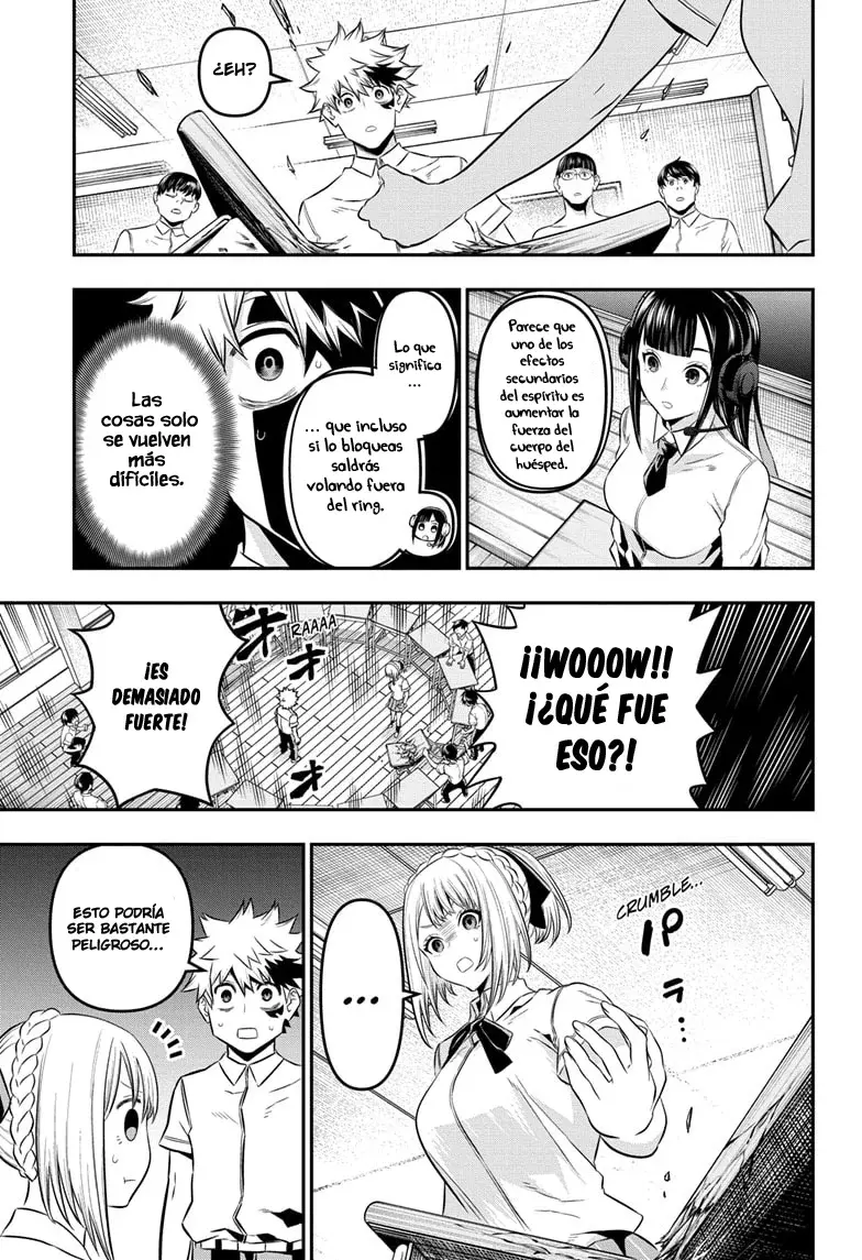 Nue's Exorcist Capitulo 27: Los sentimientos honestos de senpai página 13