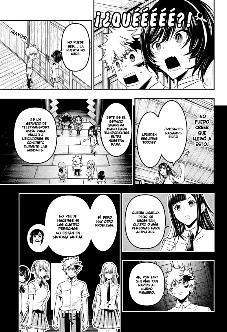 Nue's Exorcist Capitulo 28: El nuevo miembro del escuadrón página 8