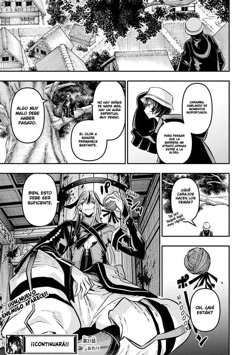 Nue's Exorcist Capitulo 31: Luchando en la oscuridad página 22
