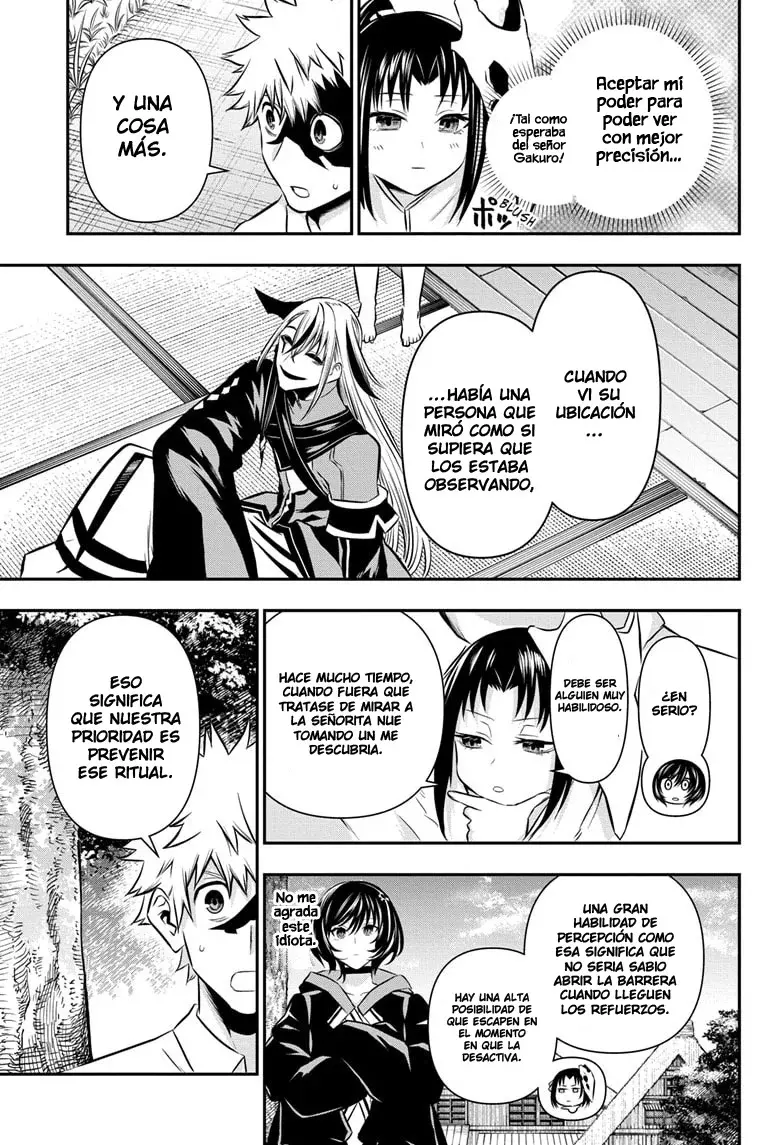 Nue's Exorcist Capitulo 33: La anormalidad de la aldea página 14