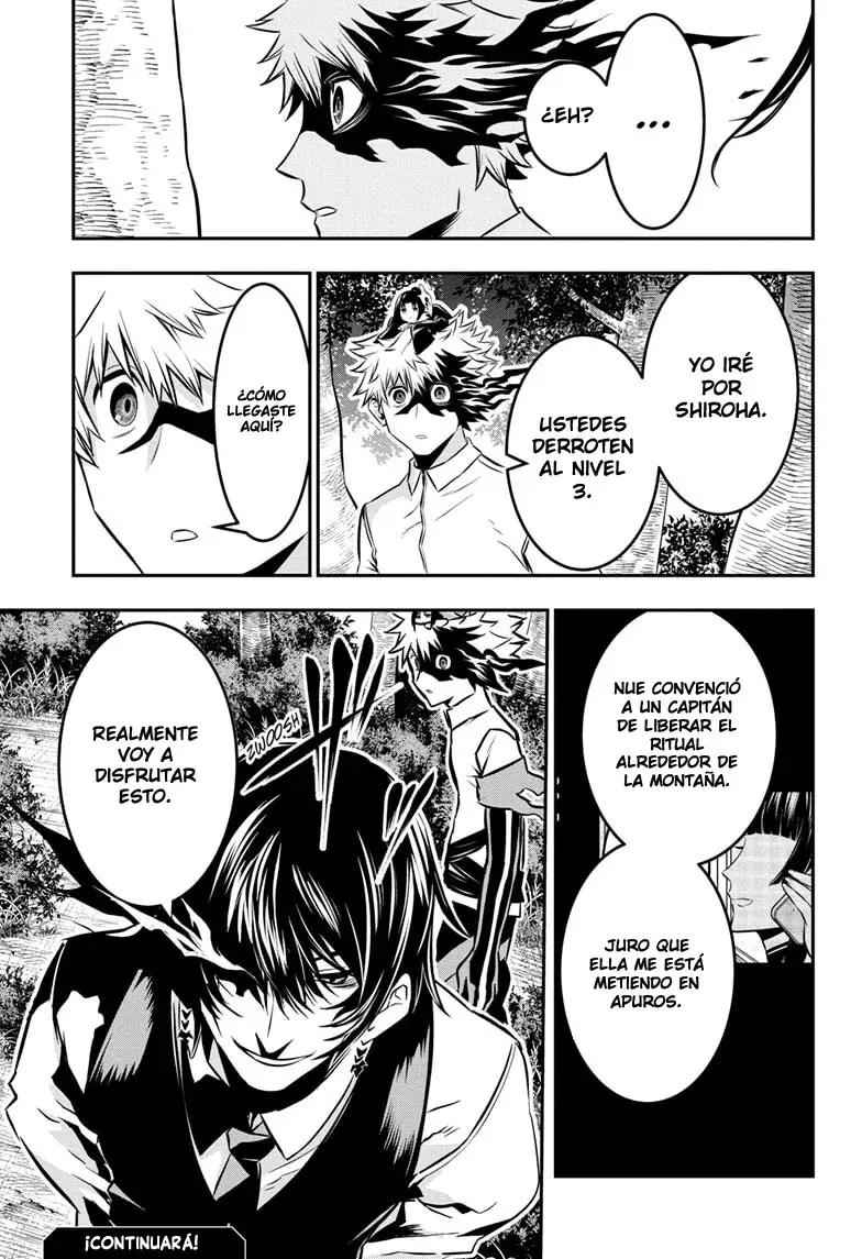 Nue's Exorcist Capitulo 35: La ira de Shitotsu página 22