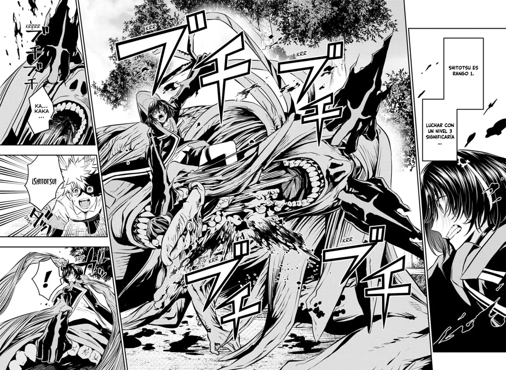 Nue's Exorcist Capitulo 35: La ira de Shitotsu página 6