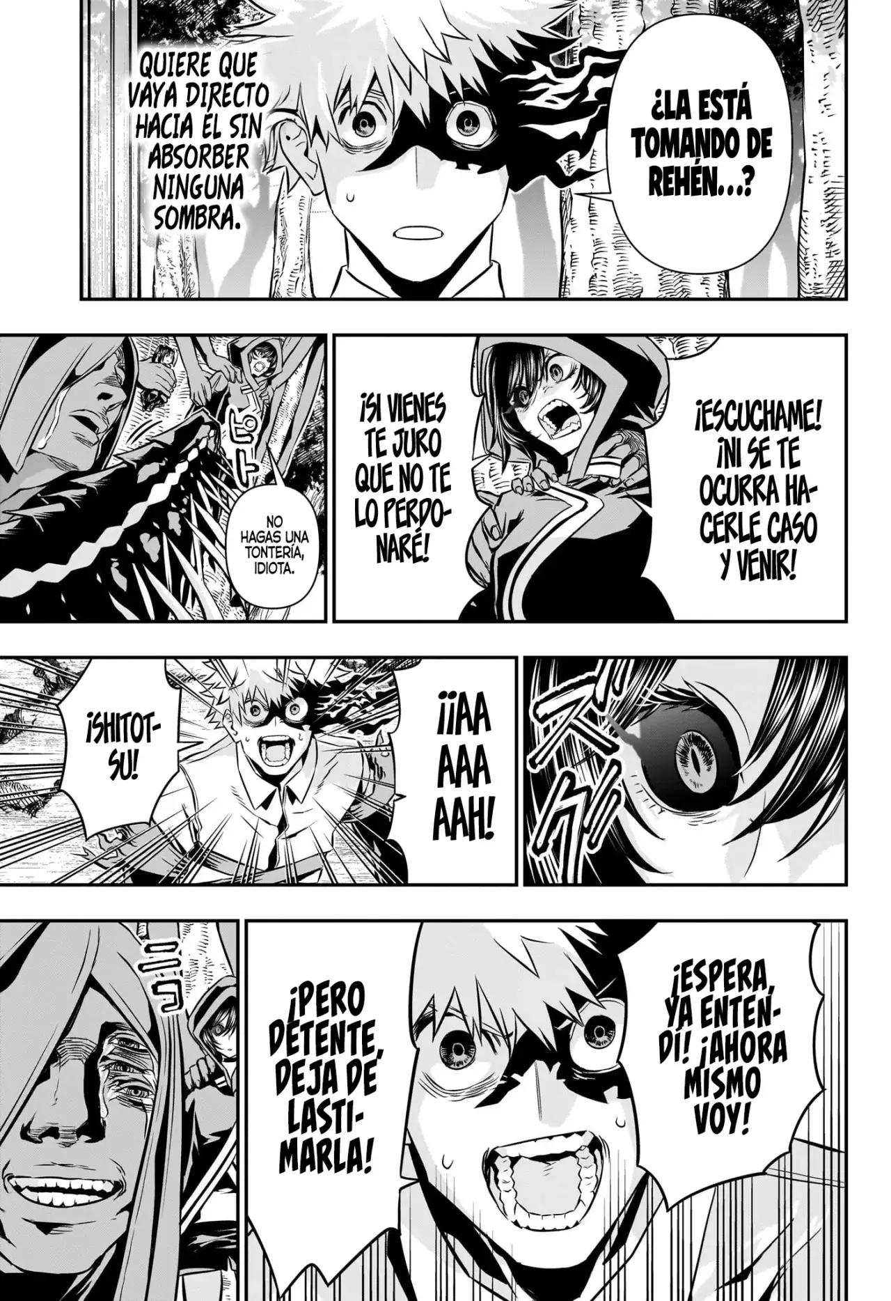 Nue's Exorcist Capitulo 37: Espada Fangosa. página 12