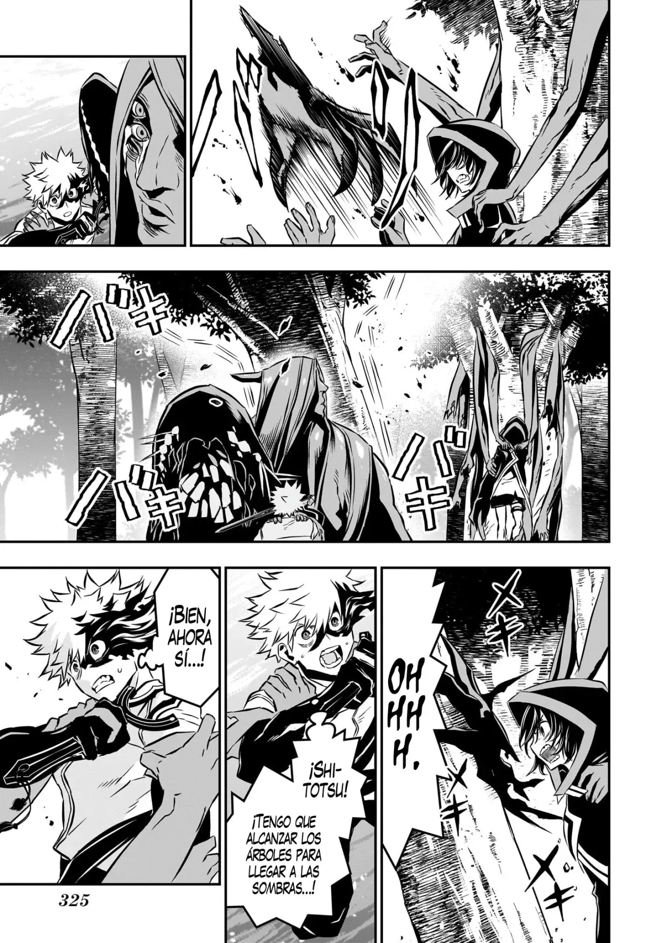 Nue's Exorcist Capitulo 37: Espada Fangosa. página 16