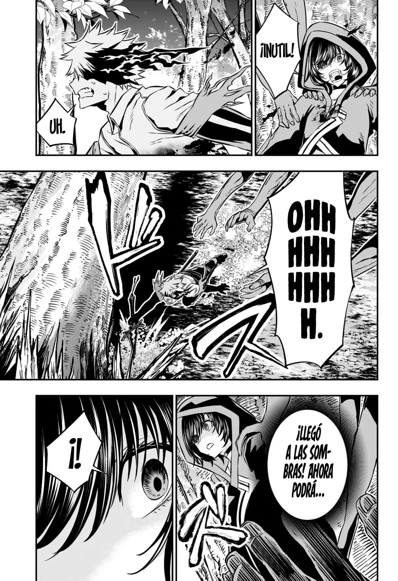 Nue's Exorcist Capitulo 37: Espada Fangosa. página 18