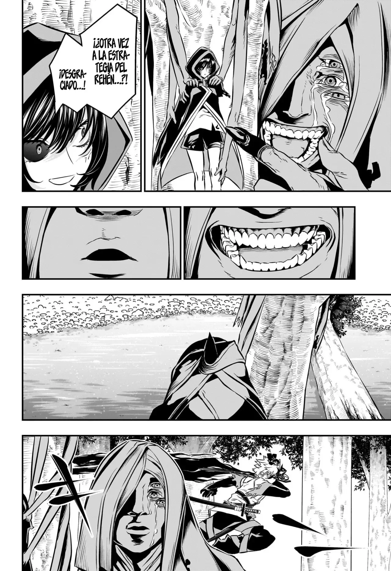 Nue's Exorcist Capitulo 37: Espada Fangosa. página 19