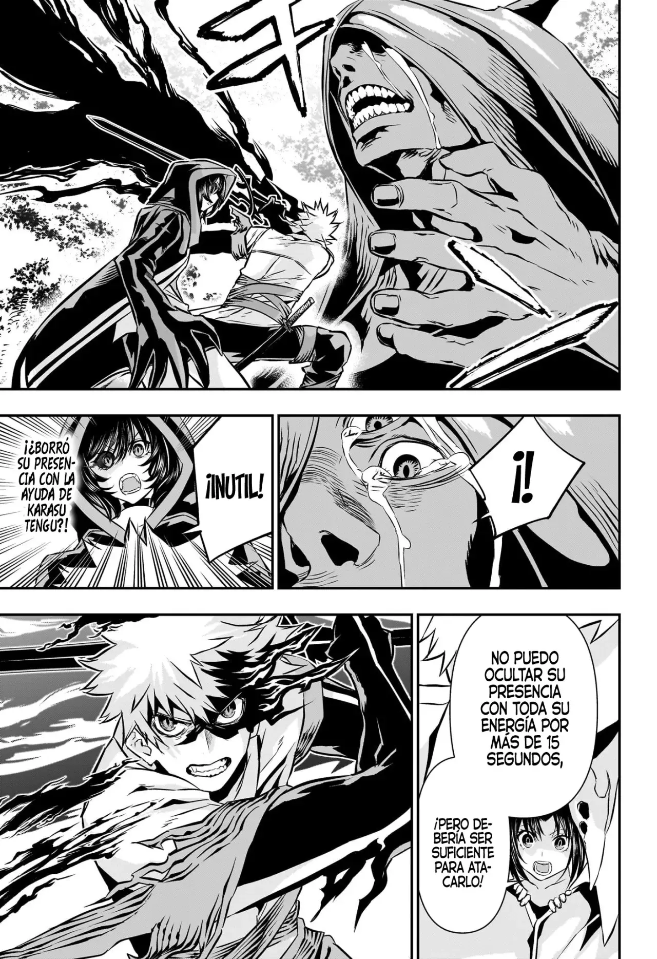 Nue's Exorcist Capitulo 37: Espada Fangosa. página 6